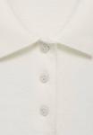 Поло Mango Polo shirt, Off-White - фото 6