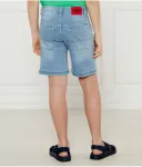 Джинсовые шорты Regular fit Hugo Kids, синий - фото 3