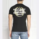 Футболка стандартного кроя Replay, черный - фото 2