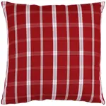 Декоративная подушка Марсель Go-De, Rot + kariert - фото