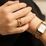 Кольцо Luna Burker, золото - фото 3