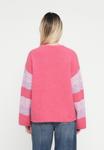 Джемпер Pieces PCJESSA O NECK, Pink/Sugar Plum/Cotton Candy/Pink - фото 3