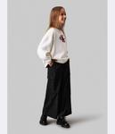 Брюки-карго детские Calvin Klein Jeans широкие, черный - фото 2