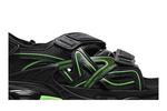 Кроссовки Balenciaga Track Sandal 'Black Fluo Green', черный - фото 2