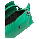 Кожаная мини-сумка с тисненым логотипом LONGCHAMP - фото 4