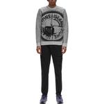 Свитер мужской Stone Island, серый - фото 3