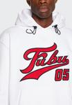Худи FUBU, белый/красный - фото 6