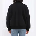 Куртка-Бомбер оверсайз с открытой молнией Calvin Klein, черный - фото 2