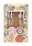 Бокалы пивные Fc Bayern München, 2 штуки - фото