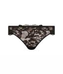 Трусики кружевные Emporio Armani, черный - фото