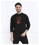 Толстовка мужская Karl Lagerfeld с контрастным логотипом, черный - фото 3