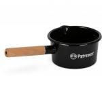 Эмалированная кастрюля Petromax 1л черная - фото