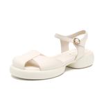 Сандалии женские Foxer, бежевый - фото