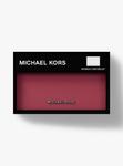 Michael Kors Hudson визитница, Mulberry - фото 4