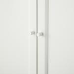 Книжный шкаф с дверцей, белый, 80x30x106 см. IKEA Billy / Oxberg - фото 4