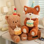 Плюшевая кукла Cake Fox высотой 40см/48см MENGMENGBUNNY - фото 10