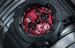 Часы CASIO G-Shock Analog-Digital 'Black Red', черный - фото 2