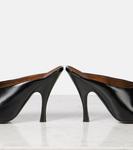 Кожаные мюли Colt 100 Khaite, Black - фото 5