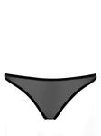 ERES прозрачные трусы-стринги Promesse, черный - фото