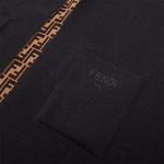 Детский плащ FENDI, черный - фото 4