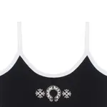 Chrome Hearts Слип-платье Women's Black - фото 7