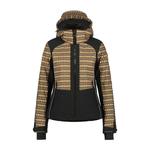 Женская куртка софтшелл Luhta Mukkavaara с капюшоном - Caramel - фото