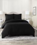 Комплект постельного белья Neslt Super Soft Double Brushed Microfiber, 2 предмета, размер Twin Nestl, Black - фото