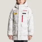 Пуховик FW25 детский DESCENTE, белый - фото 8