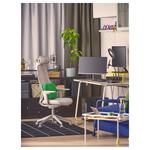 Подставка для монитора IKEA, 97x19 см, желтый - фото 7