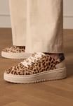 Кроссовки SNEAKER MIT LEOPRINT Manfield, бежевый - фото
