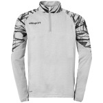 Лонгслив uhlsport 1/4 ZIP TOP GOAL 25 1/4 ZIP TOP, цвет dark grau melange - фото