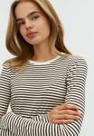 Топ mbyM CHRISTINA, Java Sugar Stripe/Brown - фото 3