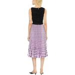 Топ кроп без рукавов со сборками VERSACE, черный - фото 5