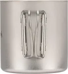 Кружка Ti-Double 450 Snow Peak, Titanium - фото 3