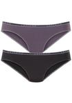 Трусики LASCANA, цвет Lilac/Black - фото