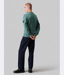 Свитер с значком Regular fit Calvin Klein Jeans, синий - фото 3