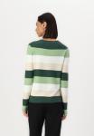 Джемпер STRUCTURED STRIPED TOM TAILOR, темно-зеленый - фото 3