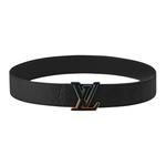 LOUIS VUITTON Ремень Lv Lv Dimension 40mm двусторонний, Black - фото 5