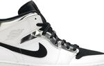 Кроссовки Air Jordan 1 Mid Alternate Think 16, серебряный - фото 2