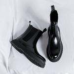 Ботинки Челси мужские черный Beidouniao - фото 17