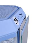 Корпус Thermaltake The Tower 300, Mini Tower, голубой - фото 5