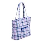 Сумка-тоут Vera Bradley Cotton Women's, сиреневый/синий - фото 2