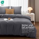 Комплект постельного белья Utopia Bedding, 3 предмета, 200х220/80x80 см, серый - фото 2