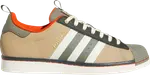 Кроссовки Adidas Superstar 'Hemp Cream', кремовый - фото 2