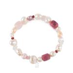 Браслет Tous Pearls Silver With Pearls, Garnets And Rhodonites, мультиколор - фото 2