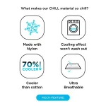 Охлаждающая нейлоновая простыня, размер queen Night, white - фото 4