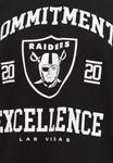 Толстовка Recovered NFL Raiders Commitment To Excellence Relaxed, Black - фото 4