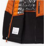 Куртка Columbia Boys Powder Lite с капюшоном, Warm Copper/Black - фото 4