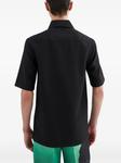 Jil Sander шерстяная рубашка поло, черный - фото 3