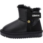Детские утепленные ботинки Kids EBMINI, черный - фото